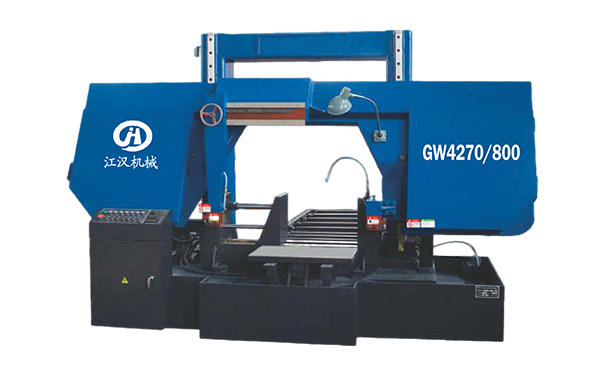 湘桥GW4270/800双柱龙门卧式带锯床